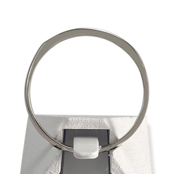 Second-hand gold 750 white diamond ring