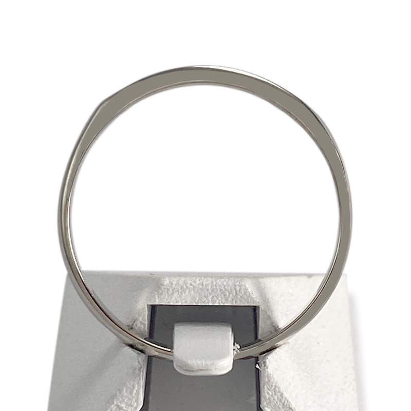 Bague d'occasion or 750 blanc diamant - vue 3