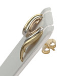 Boucles d'oreilles d'occasion 3 ors 750 - vue 2