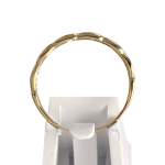 Bague d'occasion or 750 2 tons diamant - vue 3
