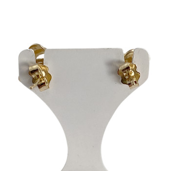 Boucles d'oreilles d'occasion or 750 jaune rubis