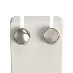 Boucles d'oreilles d'occasion or 750 blanc - vue 1