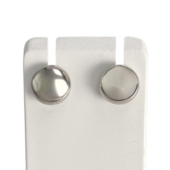 Boucles d'oreilles d'occasion or 750 blanc