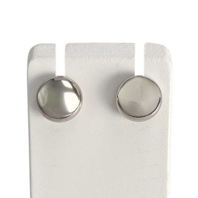 Boucles d'oreilles d'occasion or 750 blanc