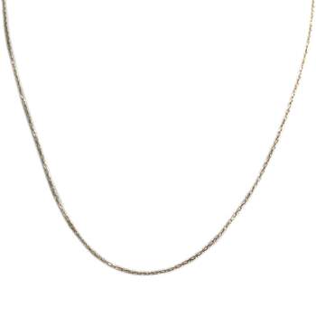 Tweedehands ketting van 585 geelgoud met forcat-schakels