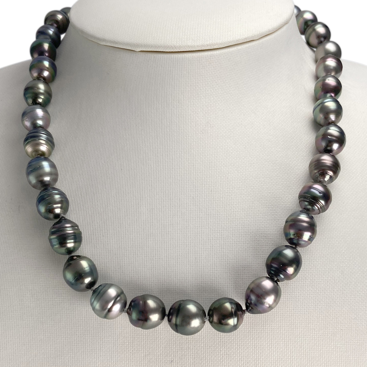 Collier d'occasion or 750 jaune perle de tahiti - vue 2