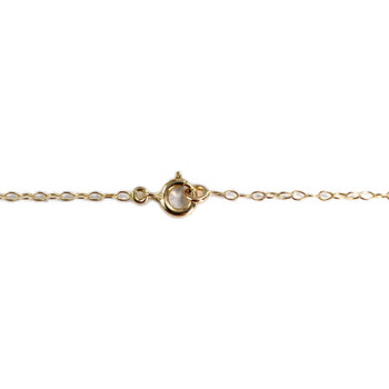 Collier d'occasion or 750 jaune diamants émeraude
