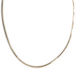 Collier d'occasion or 750 jaune maille fantaisie - vue 1