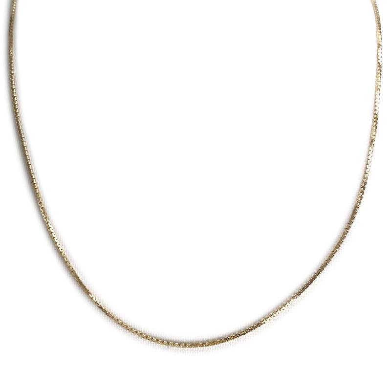 Collier d'occasion or 750 jaune maille fantaisie - vue 1