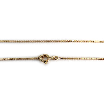 Collier d'occasion or 750 jaune maille fantaisie