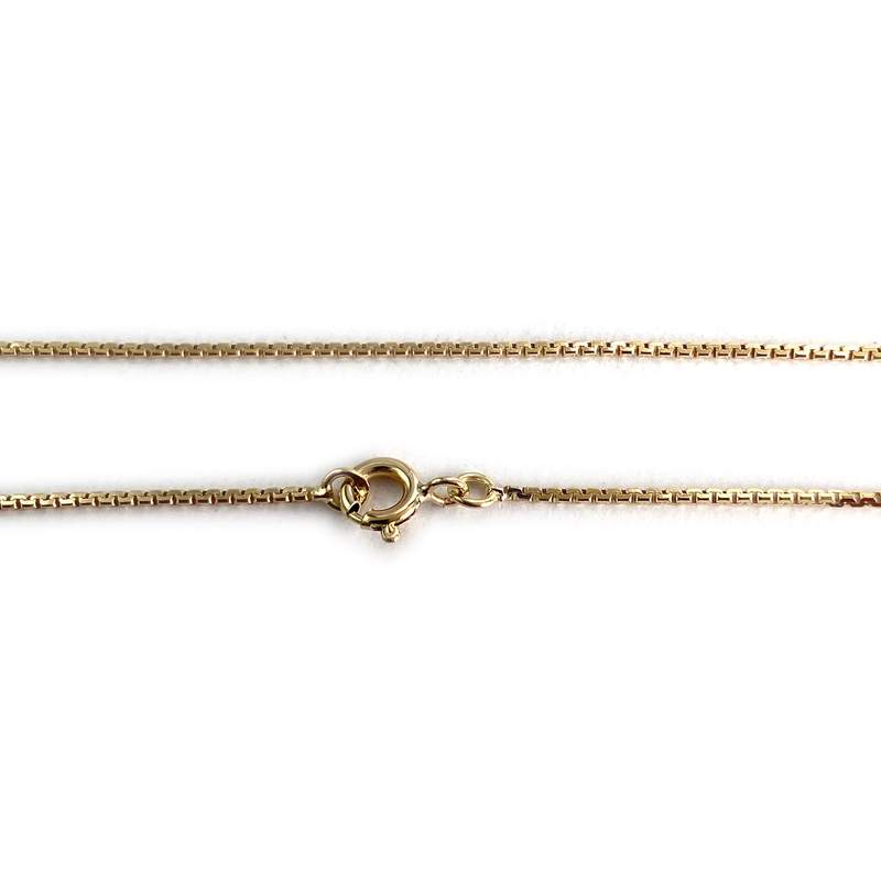 Collier d'occasion or 750 jaune maille fantaisie - vue 3