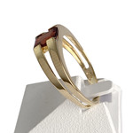 Bague d'occasion or 750 jaune grenat - vue 2