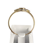 Bague d'occasion or 750 2 tons saphir - vue 3