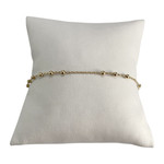 Bracelet d'occasion or 375 jaune maille fantaisie - vue 1