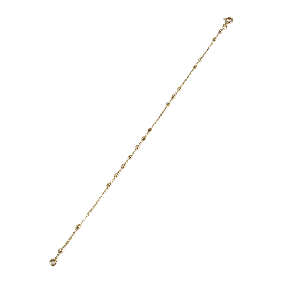 Bracelet d'occasion or 375 jaune maille fantaisie - vue 2