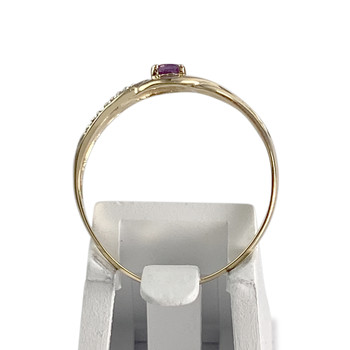 Bague d'occasion or 750 tons amethyste