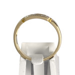 Bague d'occasion or 750 jaune diamants - vue 3