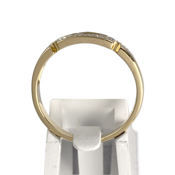 Bague d'occasion or 750 jaune diamants