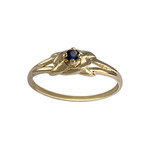 Bague d'occasion or 750 jaune saphir - vue 1