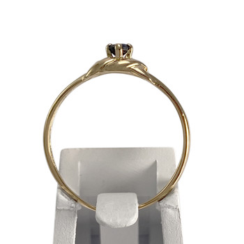 Bague d'occasion or 750 jaune saphir