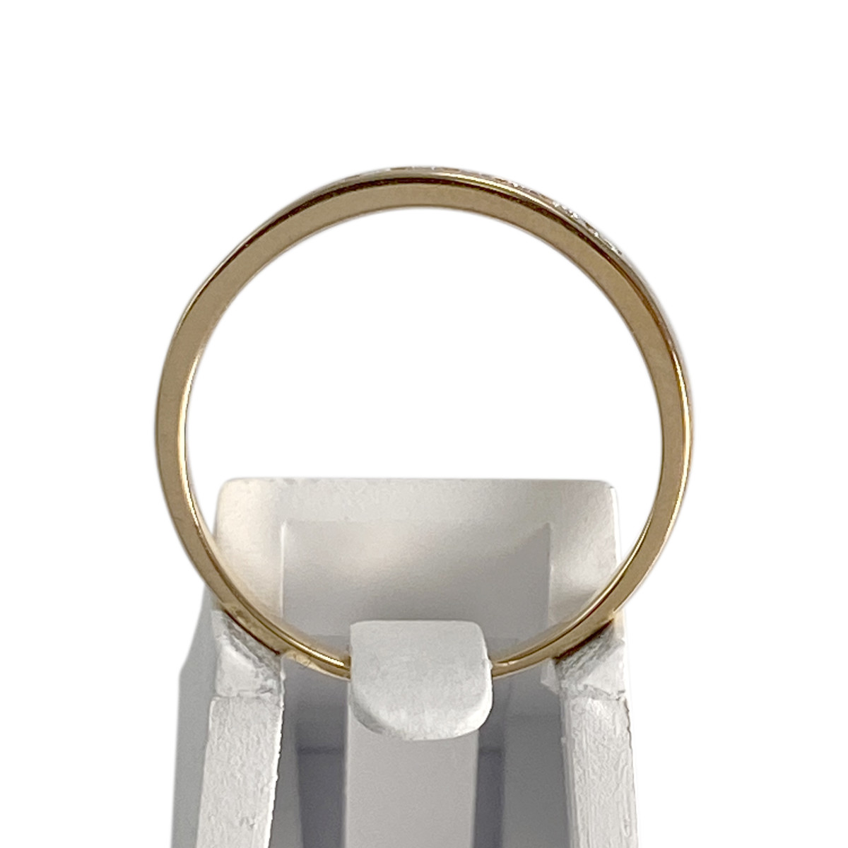 Bague d'occasion or 750 jaune diamant - vue 4