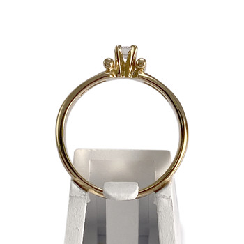 Bague d'occasion or 750 jaune diamant