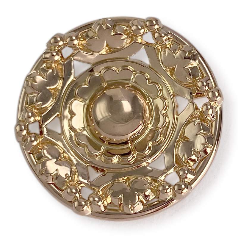 Broche d'occasion or 750 jaune - vue 1