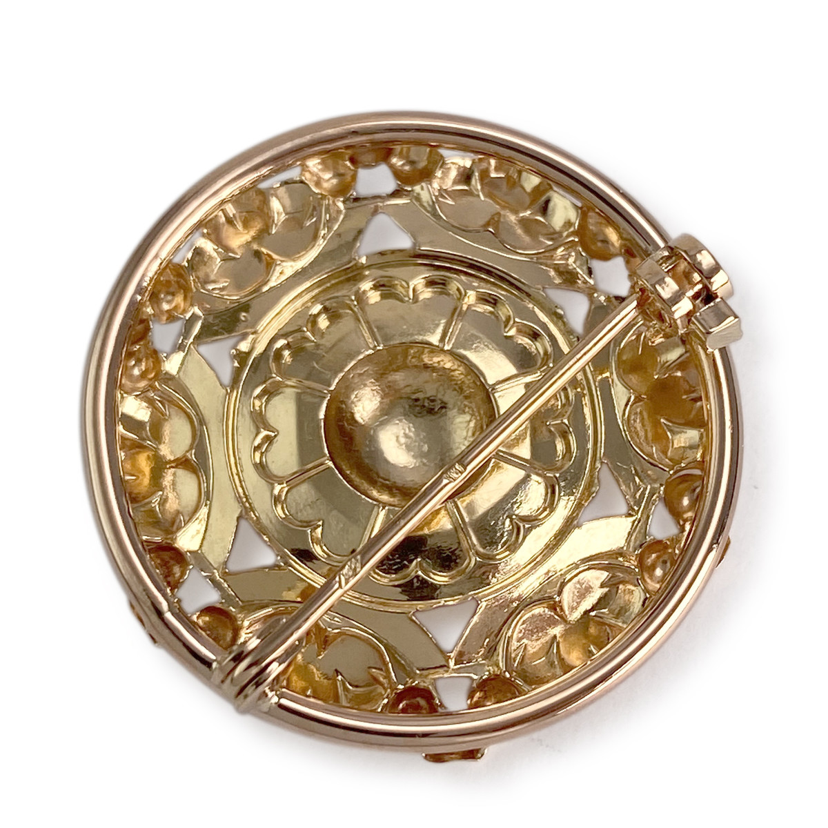 Broche d'occasion or 750 jaune - vue 2