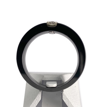 Bague d'occasion or 750 blanc diamant