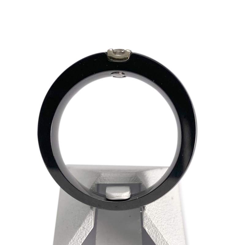 Bague d'occasion or 750 blanc diamant - vue 3