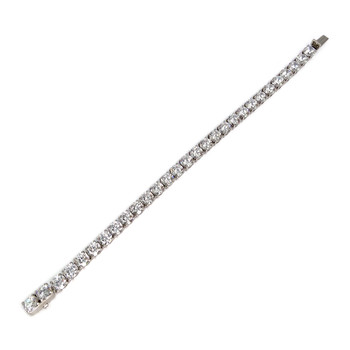 Bracelet d'occasion or 585 blanczirconias