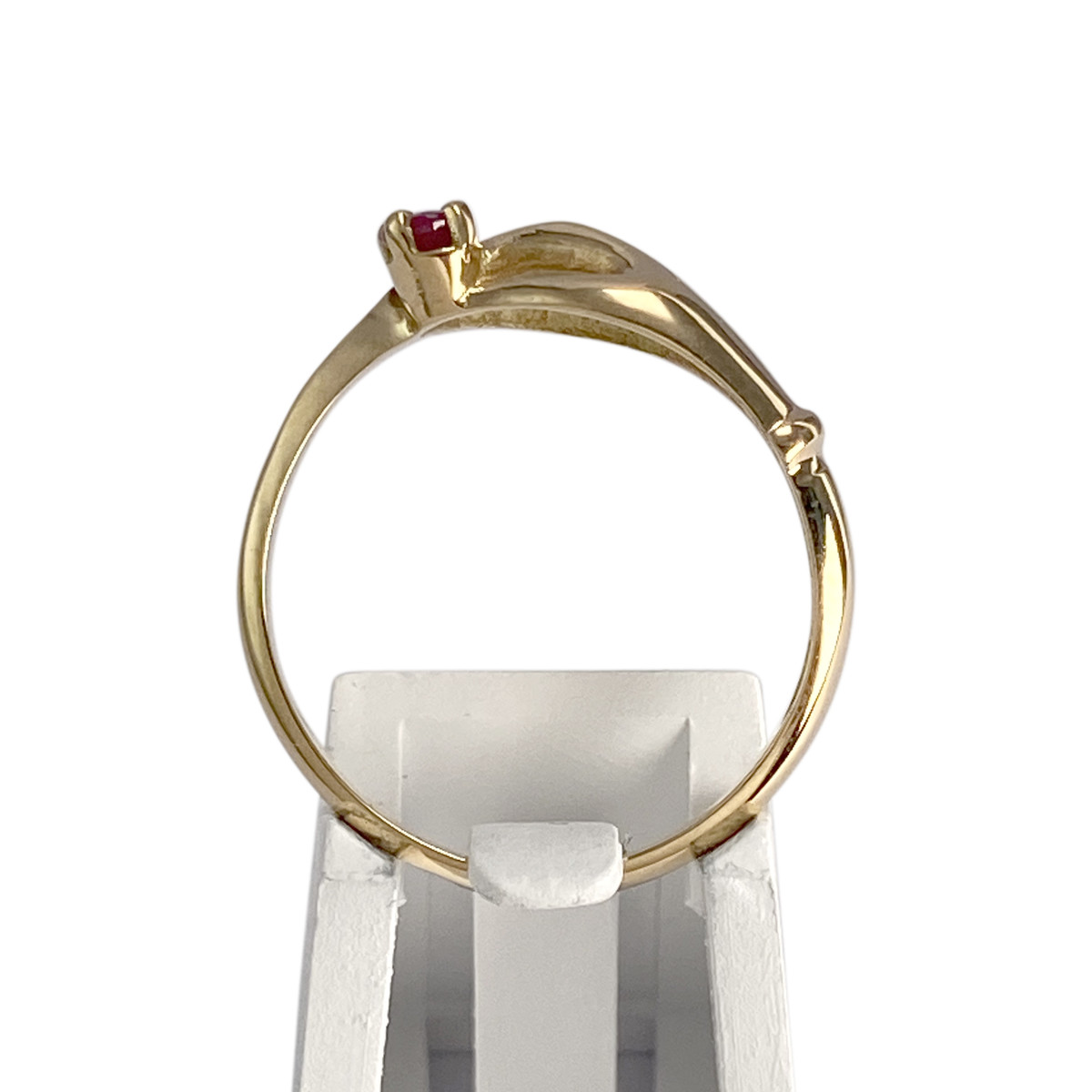 Bague d'occasion or 750 jaune rubis - vue 3
