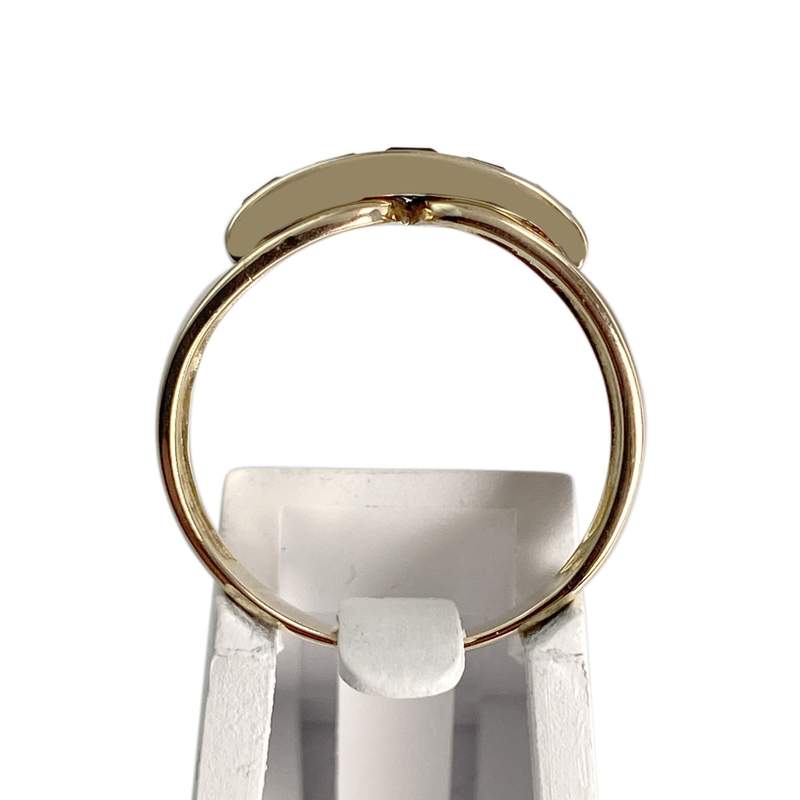 Bague d'occasion or 375 jaune saphir - vue 3