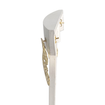 Boucles d'oreilles d'occasion or 750 jaune