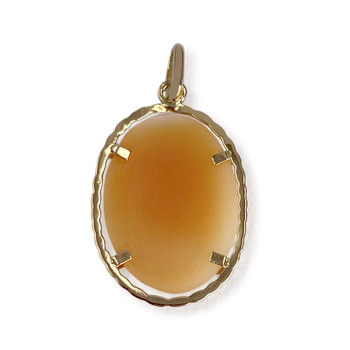 Pendentif d'occasion or 750 jaune camée