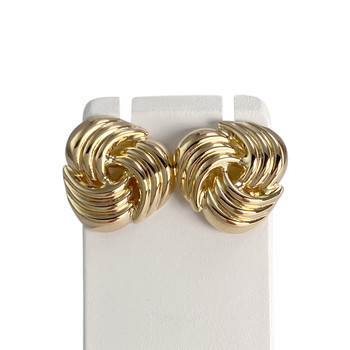Boucles d'oreilles d'occasion or 750 jaune