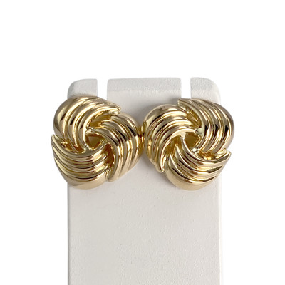Boucles d'oreilles d'occasion or 750 jaune