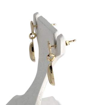 Second-hand earrings 750 yellow gold