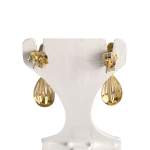 Boucles d'oreilles d'occasion or 750 jaune - vue 3
