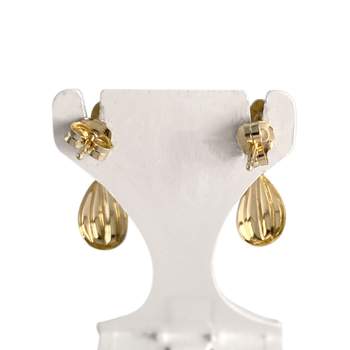 Second-hand earrings 750 yellow gold