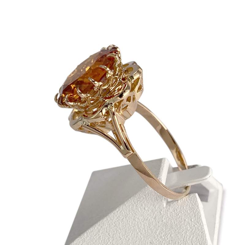 Bague d'occasion or 750 rose - vue 2