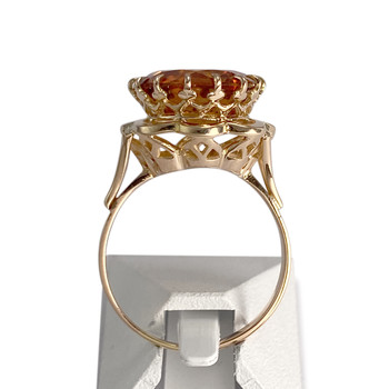 Bague d'occasion or 750 rose