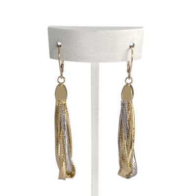 Boucles d'oreilles d'occasion 2 ors 750 - vue 1