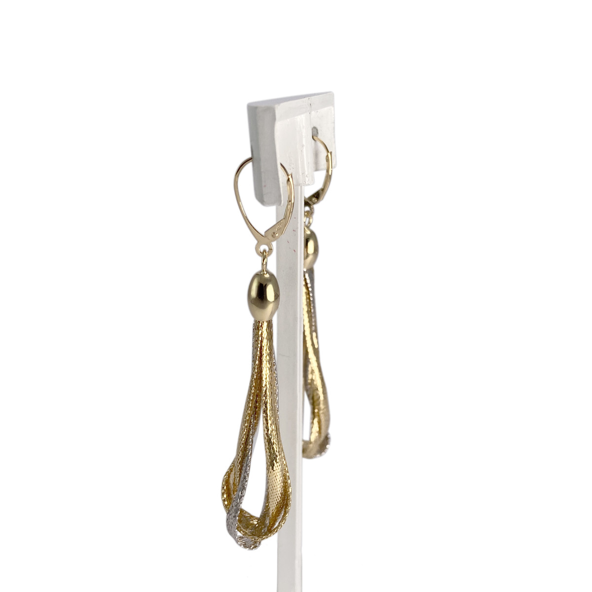 Boucles d'oreilles d'occasion 2 ors 750 - vue 2