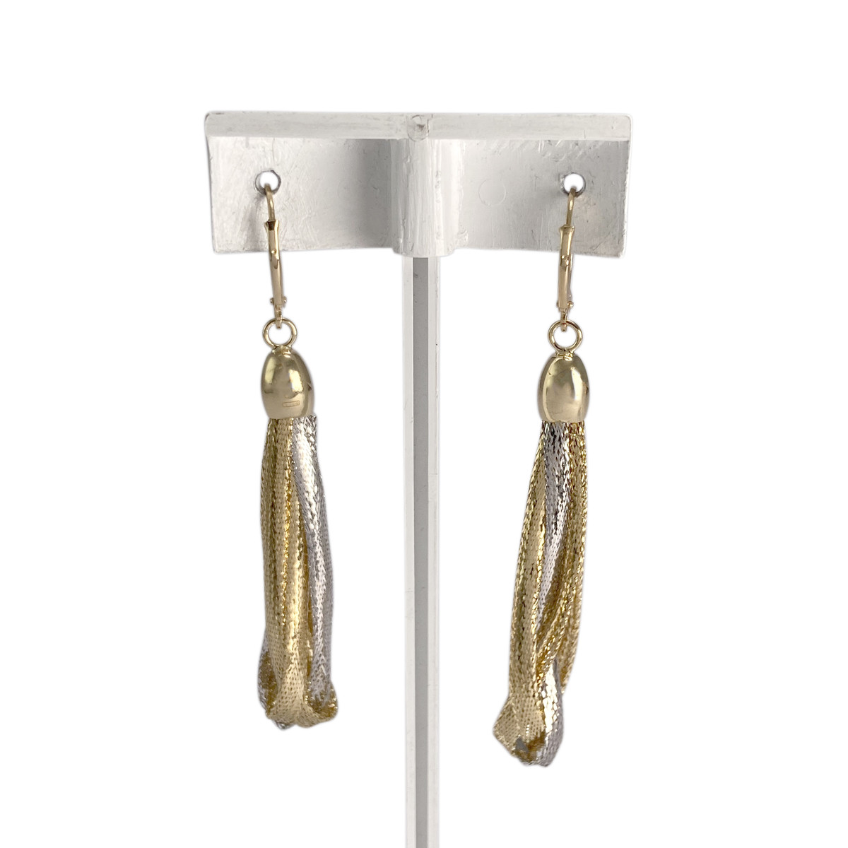 Boucles d'oreilles d'occasion 2 ors 750 - vue 3