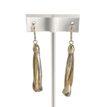Tweedehands oorbellen 2 goud 750