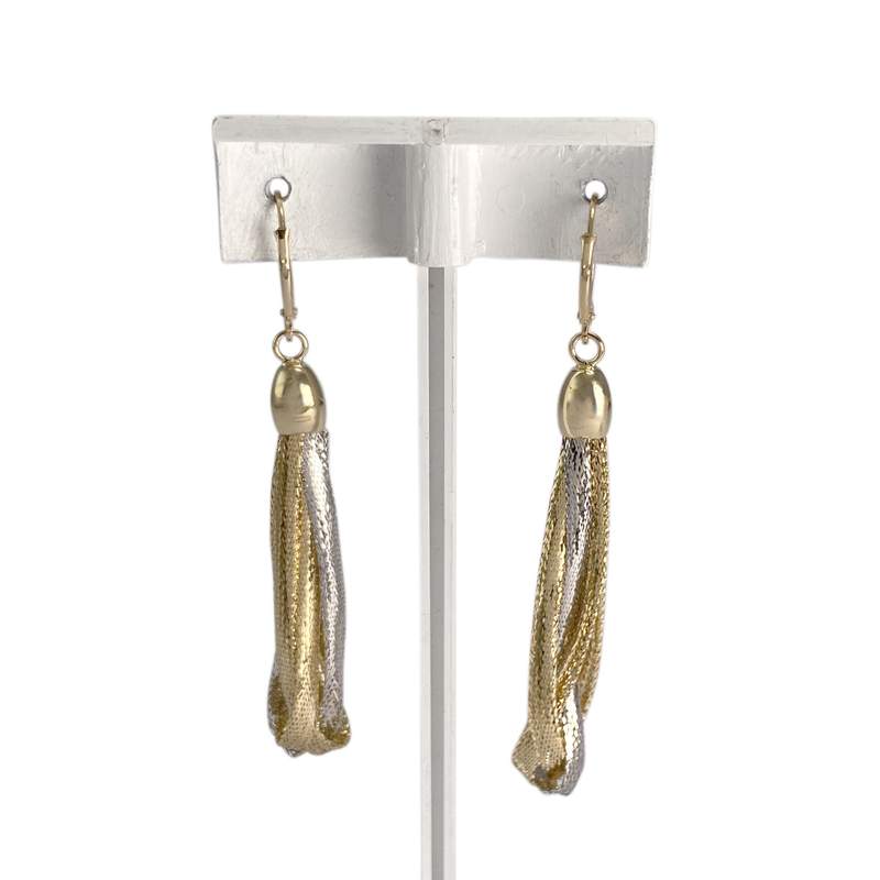 Boucles d'oreilles d'occasion 2 ors 750 - vue 3