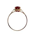 Bague d'occasion or 750 jaune grenat - vue 3