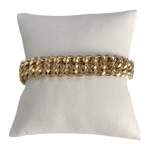 Bracelet d'occasion or 750 jaune maille américaine 18cm - vue 1