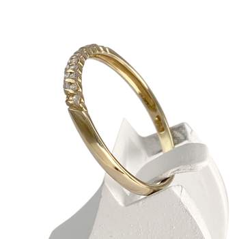 Bague d'occasion or 750 jaune diamant
